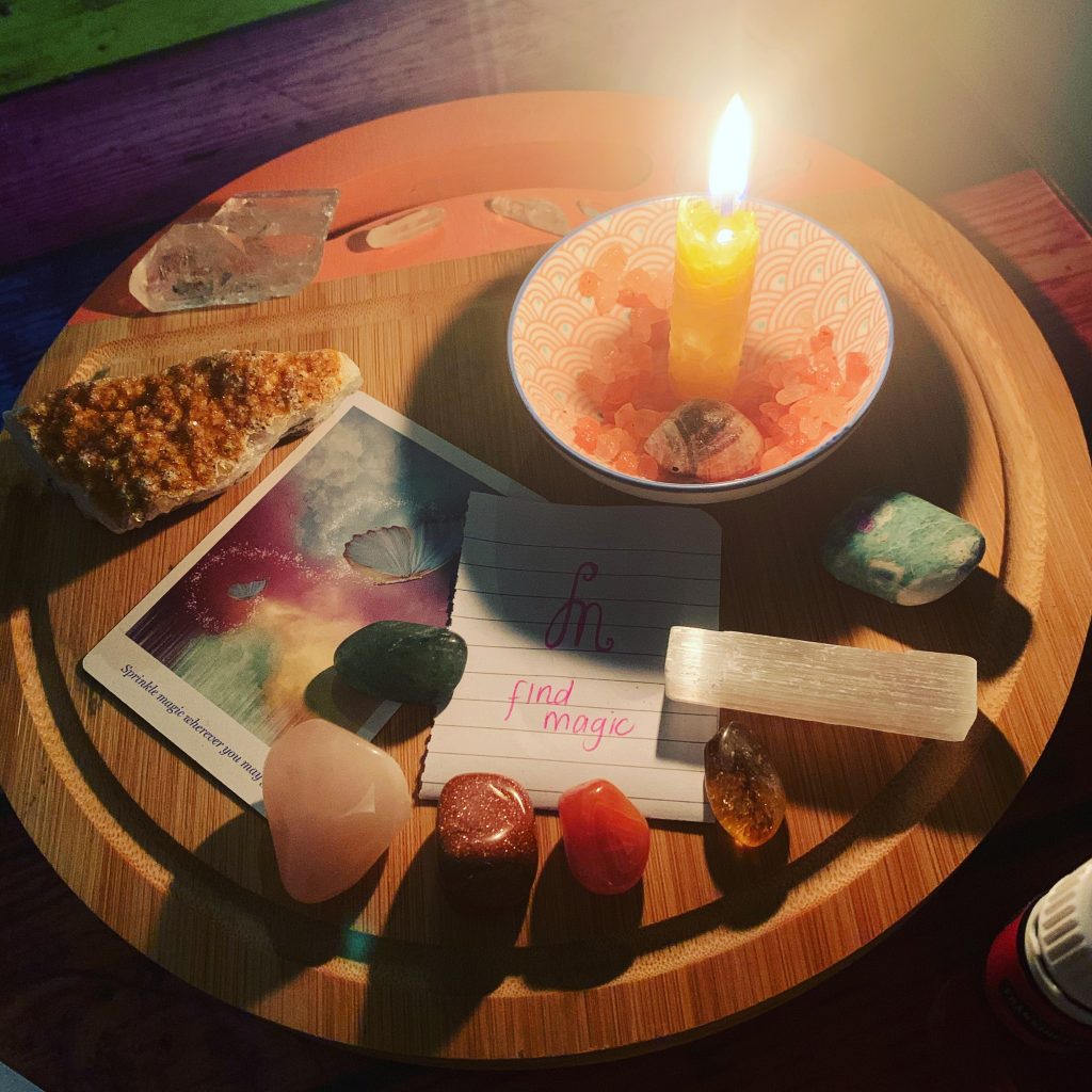 One of my first kitchen altars