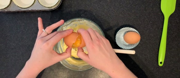 Add eggs