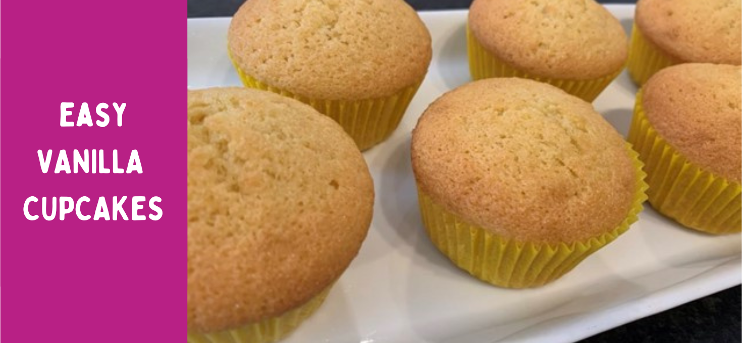 Easy Vanilla Cupcake Recipe