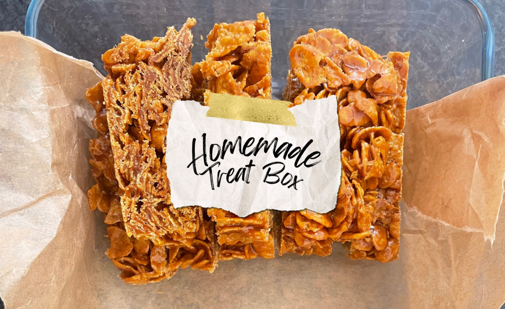 Goal number 4 to have a treat box of homemade treats,