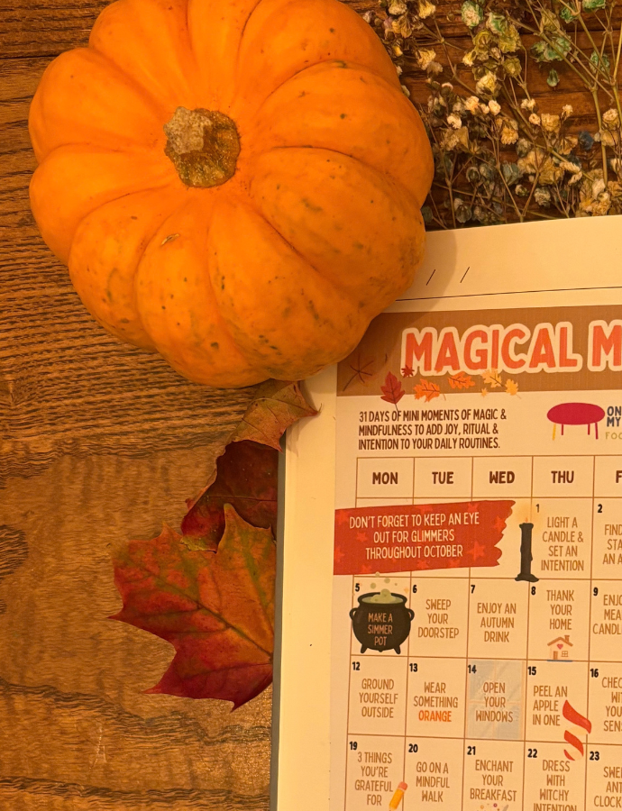 Pull up a Chair & Join me for Magical October